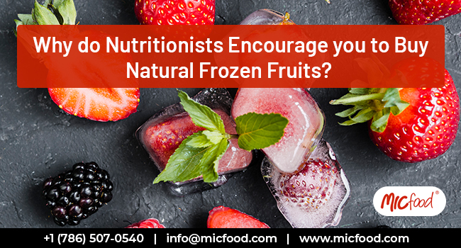 Natural Frozen Fruits