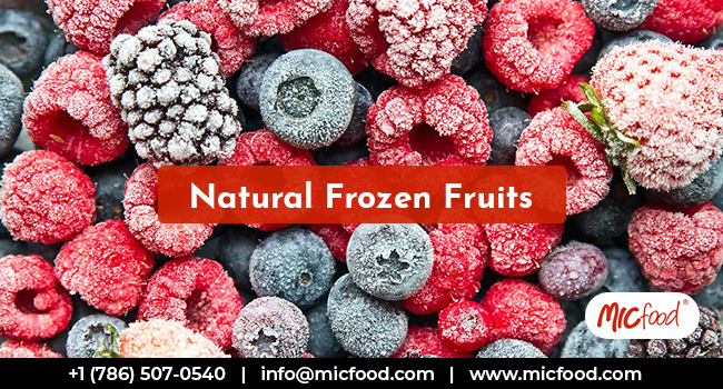 Natural Frozen Fruits